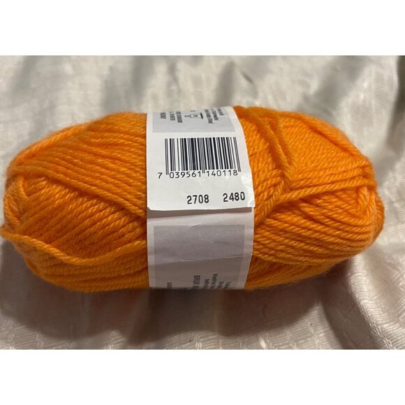 1 Skein Sandnes Garn Smart Superwash Wool Yarn DK Wt. 2708 2480 Orange 1.76 oz - Picture 4 of 5